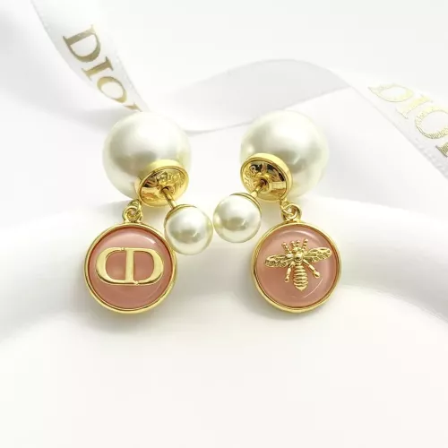 Replica Christian Dior Earrings For Women #1280545 $34.00 USD for Wholesale