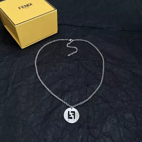 Wholesale Fendi Necklaces #1280605 $40.00 USD, Wholesale Quality Replica Fendi Necklaces