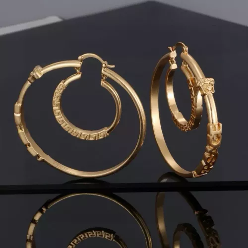 Wholesale Versace Earrings For Women #1280666 $34.00 USD, Wholesale Quality Replica Versace Earrings