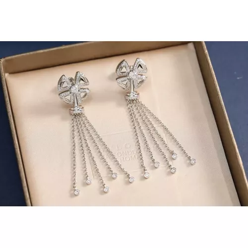 Wholesale Bvlgari Earrings For Women #1280668 $42.00 USD, Wholesale Quality Replica Bvlgari Earrings