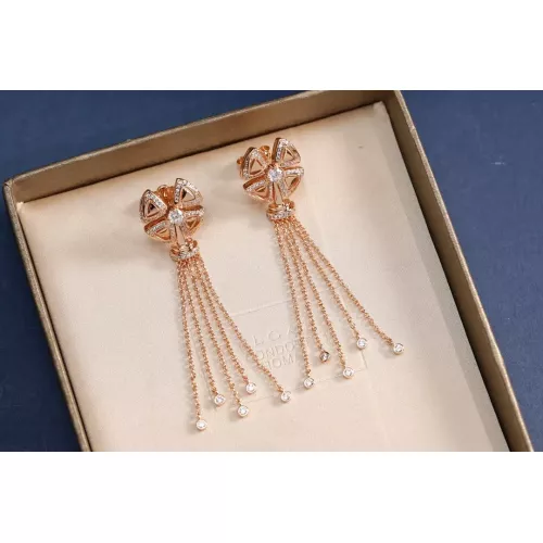 Wholesale Bvlgari Earrings For Women #1280669 $42.00 USD, Wholesale Quality Replica Bvlgari Earrings