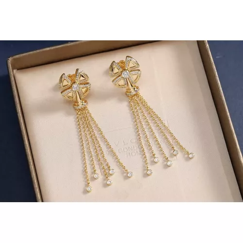 Wholesale Bvlgari Earrings For Women #1280670 $42.00 USD, Wholesale Quality Replica Bvlgari Earrings