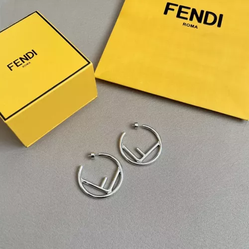 Replica Fendi Earrings For Women #1280680 $42.00 USD for Wholesale