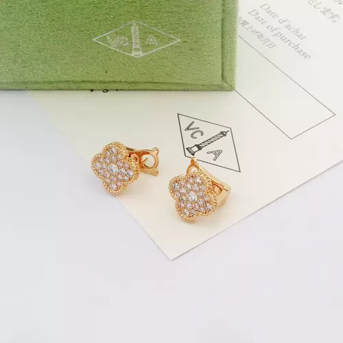 Wholesale Van Cleef &amp; Arpels Earrings For Women #1280685 $27.00 USD, Wholesale Quality Replica Van Cleef &amp; Arpels Earrings