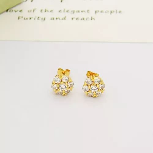 Wholesale Van Cleef &amp; Arpels Earrings For Women #1280716 $25.00 USD, Wholesale Quality Replica Van Cleef &amp; Arpels Earrings