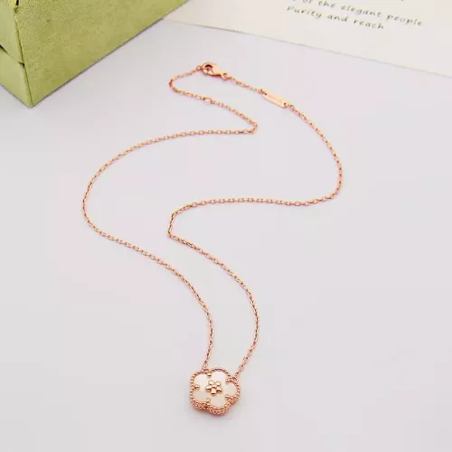 Wholesale Van Cleef &amp; Arpels Necklaces For Women #1280735 $25.00 USD, Wholesale Quality Replica Van Cleef &amp; Arpels Necklaces