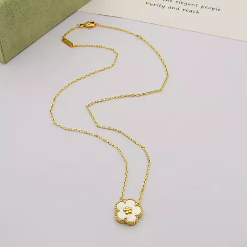 Wholesale Van Cleef &amp; Arpels Necklaces For Women #1280736 $25.00 USD, Wholesale Quality Replica Van Cleef &amp; Arpels Necklaces