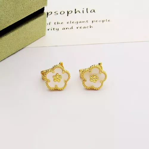 Wholesale Van Cleef &amp; Arpels Earrings For Women #1280743 $27.00 USD, Wholesale Quality Replica Van Cleef &amp; Arpels Earrings