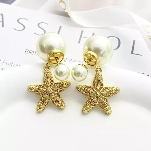 Replica Christian Dior Earrings For Women #1280750 $29.00 USD for Wholesale