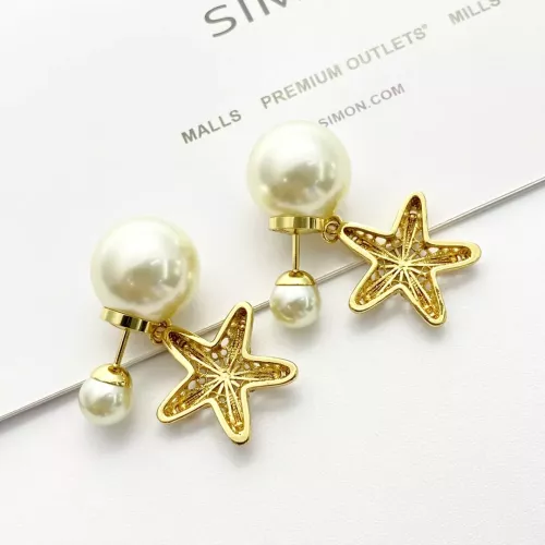 Replica Christian Dior Earrings For Women #1280750 $29.00 USD for Wholesale