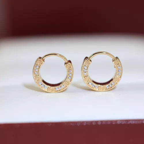 Wholesale Cartier Earrings For Women #1280759 $34.00 USD, Wholesale Quality Replica Cartier Earrings