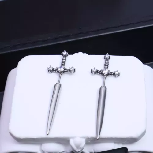 Wholesale Chrome Hearts Earrings For Unisex #1280763 $34.00 USD, Wholesale Quality Replica Chrome Hearts Earrings