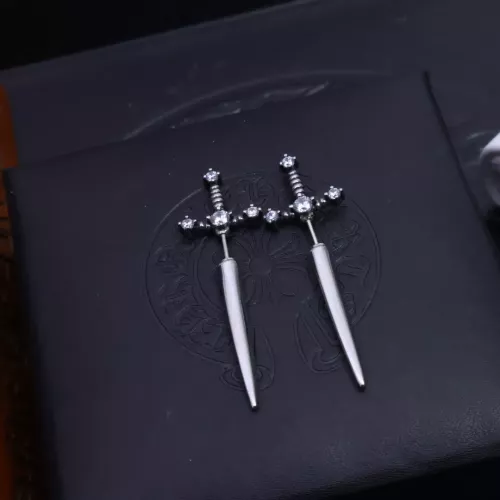 Replica Chrome Hearts Earrings For Unisex #1280763 $34.00 USD for Wholesale