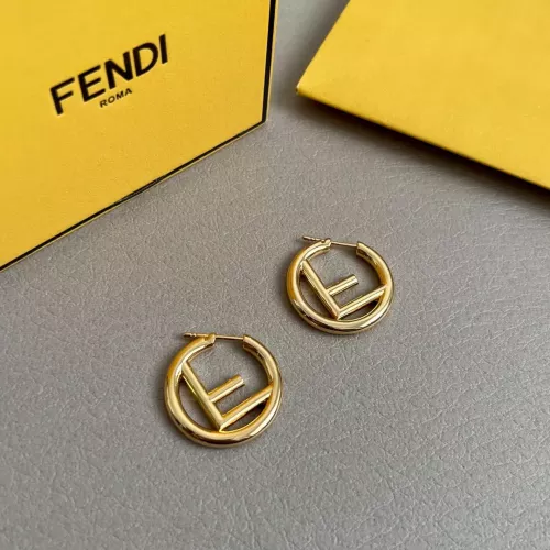 Wholesale Fendi Earrings For Unisex #1280766 $36.00 USD, Wholesale Quality Replica Fendi Earrings