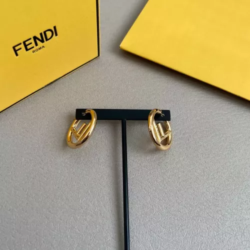 Replica Fendi Earrings For Unisex #1280766 $36.00 USD for Wholesale