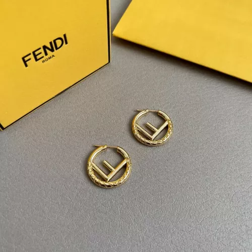 Wholesale Fendi Earrings For Unisex #1280768 $36.00 USD, Wholesale Quality Replica Fendi Earrings