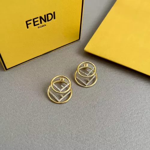 Wholesale Fendi Earrings For Unisex #1280769 $38.00 USD, Wholesale Quality Replica Fendi Earrings