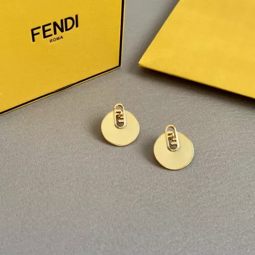 Wholesale Fendi Earrings For Unisex #1280771 $38.00 USD, Wholesale Quality Replica Fendi Earrings