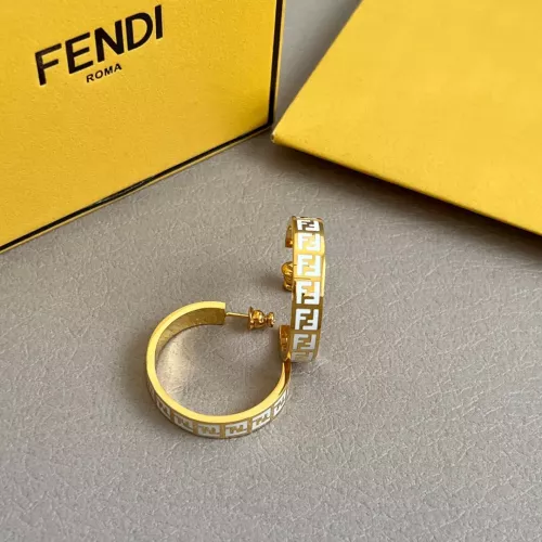 Wholesale Fendi Earrings For Unisex #1280780 $40.00 USD, Wholesale Quality Replica Fendi Earrings