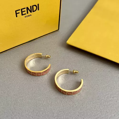 Replica Fendi Earrings For Unisex #1280781 $40.00 USD for Wholesale