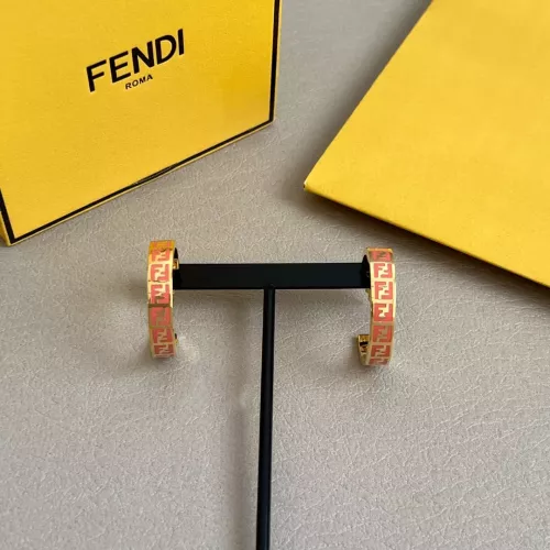 Replica Fendi Earrings For Unisex #1280781 $40.00 USD for Wholesale