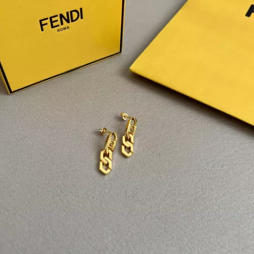 Replica Fendi Earrings For Unisex #1280783 $36.00 USD for Wholesale