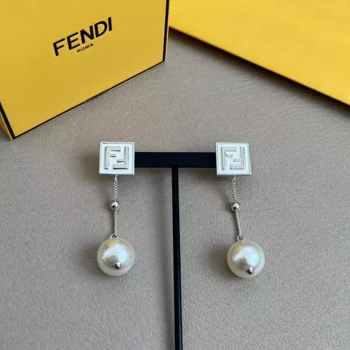 Wholesale Fendi Earrings For Unisex #1280786 $40.00 USD, Wholesale Quality Replica Fendi Earrings
