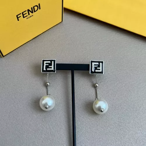 Wholesale Fendi Earrings For Unisex #1280789 $40.00 USD, Wholesale Quality Replica Fendi Earrings