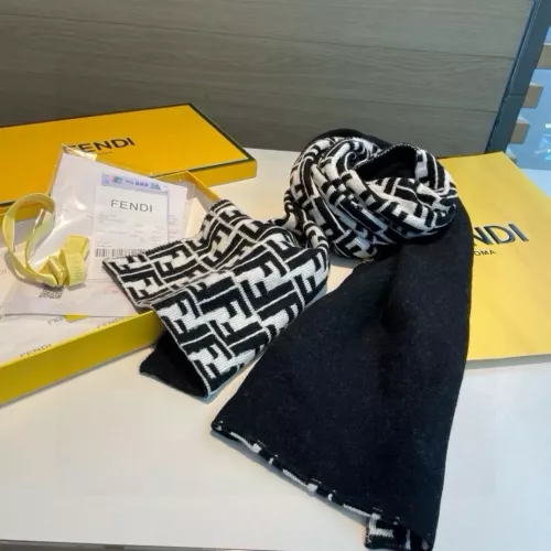 Replica Fendi Scarf For Women #1280807 $64.00 USD for Wholesale