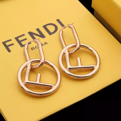 Wholesale Fendi Earrings For Women #1280834 $32.00 USD, Wholesale Quality Replica Fendi Earrings