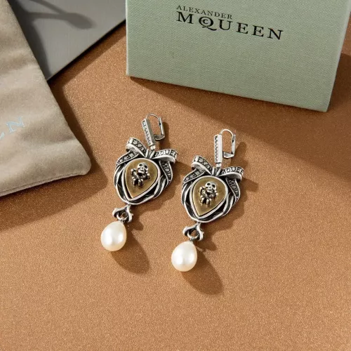 Wholesale Alexander McQueen Earrings For Women #1280836 $32.00 USD, Wholesale Quality Replica Alexander McQueen Earrings