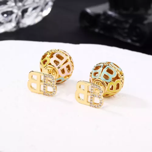 Wholesale Balenciaga Earrings For Women #1280898 $25.00 USD, Wholesale Quality Replica Balenciaga Earrings