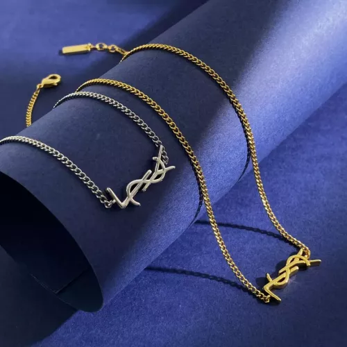 Replica Yves Saint Laurent YSL Necklaces #1280899 $29.00 USD for Wholesale