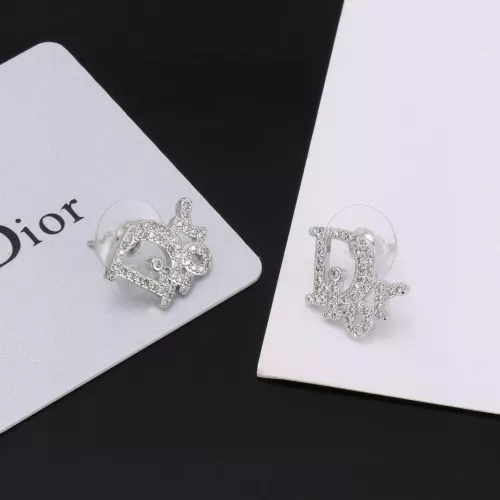 Replica Christian Dior Earrings For Women #1281082 $25.00 USD for Wholesale