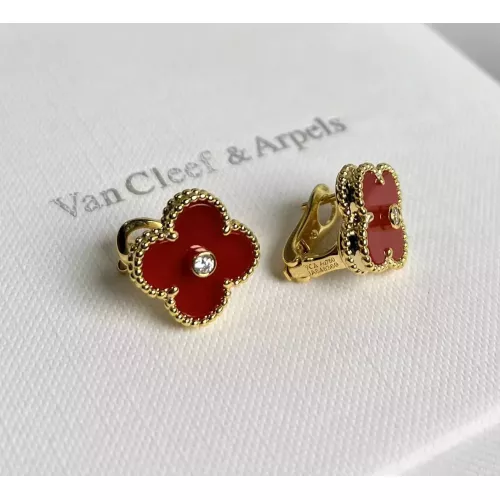 Wholesale Van Cleef &amp; Arpels Earrings For Women #1281214 $60.00 USD, Wholesale Quality Replica Van Cleef &amp; Arpels Earrings