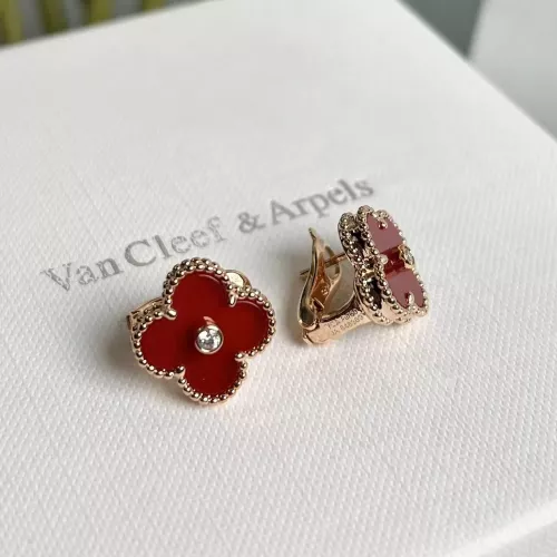 Wholesale Van Cleef &amp; Arpels Earrings For Women #1281215 $60.00 USD, Wholesale Quality Replica Van Cleef &amp; Arpels Earrings