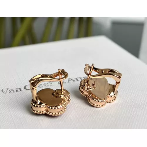 Replica Van Cleef & Arpels Earrings For Women #1281215 $60.00 USD for Wholesale