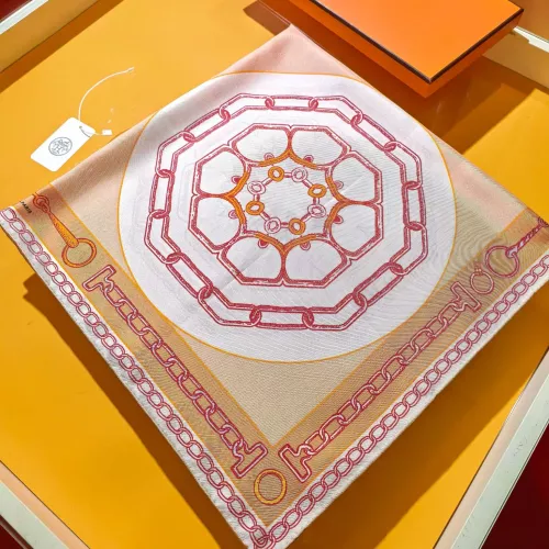 Replica Hermes Silk Square For Women #1281222 $52.00 USD for Wholesale