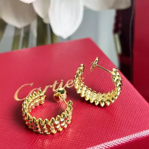 Replica Cartier Earrings For Women #1281226 $72.00 USD for Wholesale