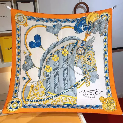 Wholesale Hermes Silk Square For Women #1281229 $52.00 USD, Wholesale Quality Replica Hermes Scarf