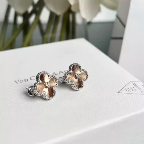 Wholesale Van Cleef &amp; Arpels Earrings For Women #1281275 $60.00 USD, Wholesale Quality Replica Van Cleef &amp; Arpels Earrings