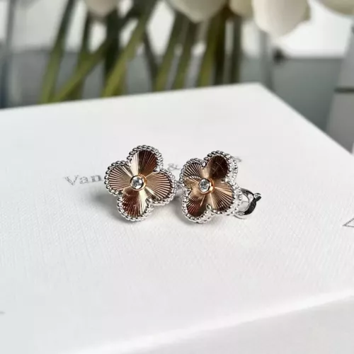 Replica Van Cleef & Arpels Earrings For Women #1281275 $60.00 USD for Wholesale