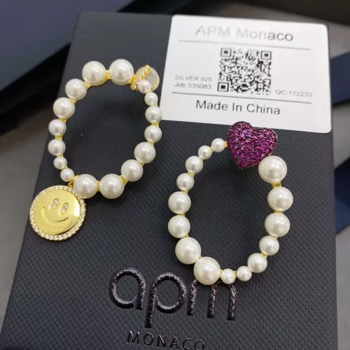 Wholesale Apm Monaco Earrings For Women #1281461 $38.00 USD, Wholesale Quality Replica Apm Monaco Earrings