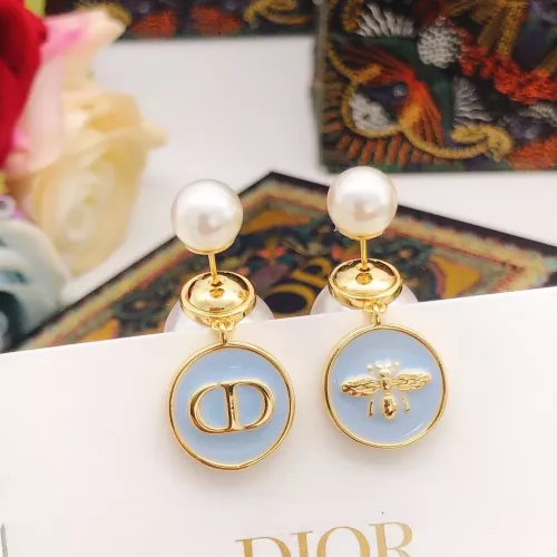 Replica Christian Dior Earrings For Women #1281484 $29.00 USD for Wholesale