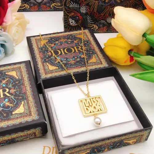 Wholesale Christian Dior Necklaces For Women #1281515 $29.00 USD, Wholesale Quality Replica Christian Dior Necklaces