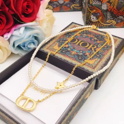 Replica Christian Dior Necklaces For Women #1281519 $32.00 USD for Wholesale