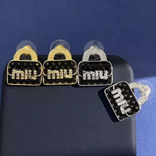 Replica MIU MIU Earrings For Women #1281550 $29.00 USD for Wholesale