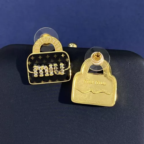 Wholesale MIU MIU Earrings For Women #1281551 $29.00 USD, Wholesale Quality Replica MIU MIU Earrings