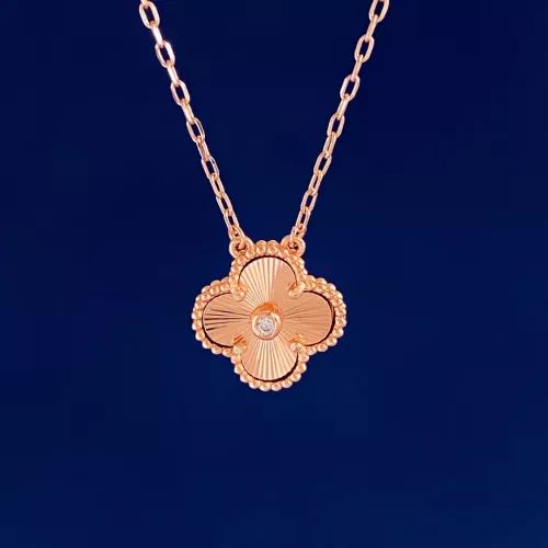 Wholesale Van Cleef &amp; Arpels Necklaces For Women #1281555 $25.00 USD, Wholesale Quality Replica Van Cleef &amp; Arpels Necklaces