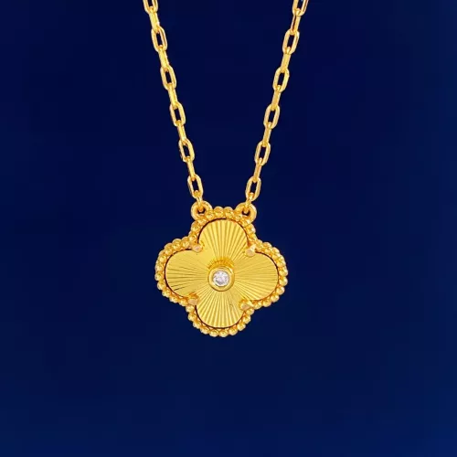 Wholesale Van Cleef &amp; Arpels Necklaces For Women #1281556 $25.00 USD, Wholesale Quality Replica Van Cleef &amp; Arpels Necklaces